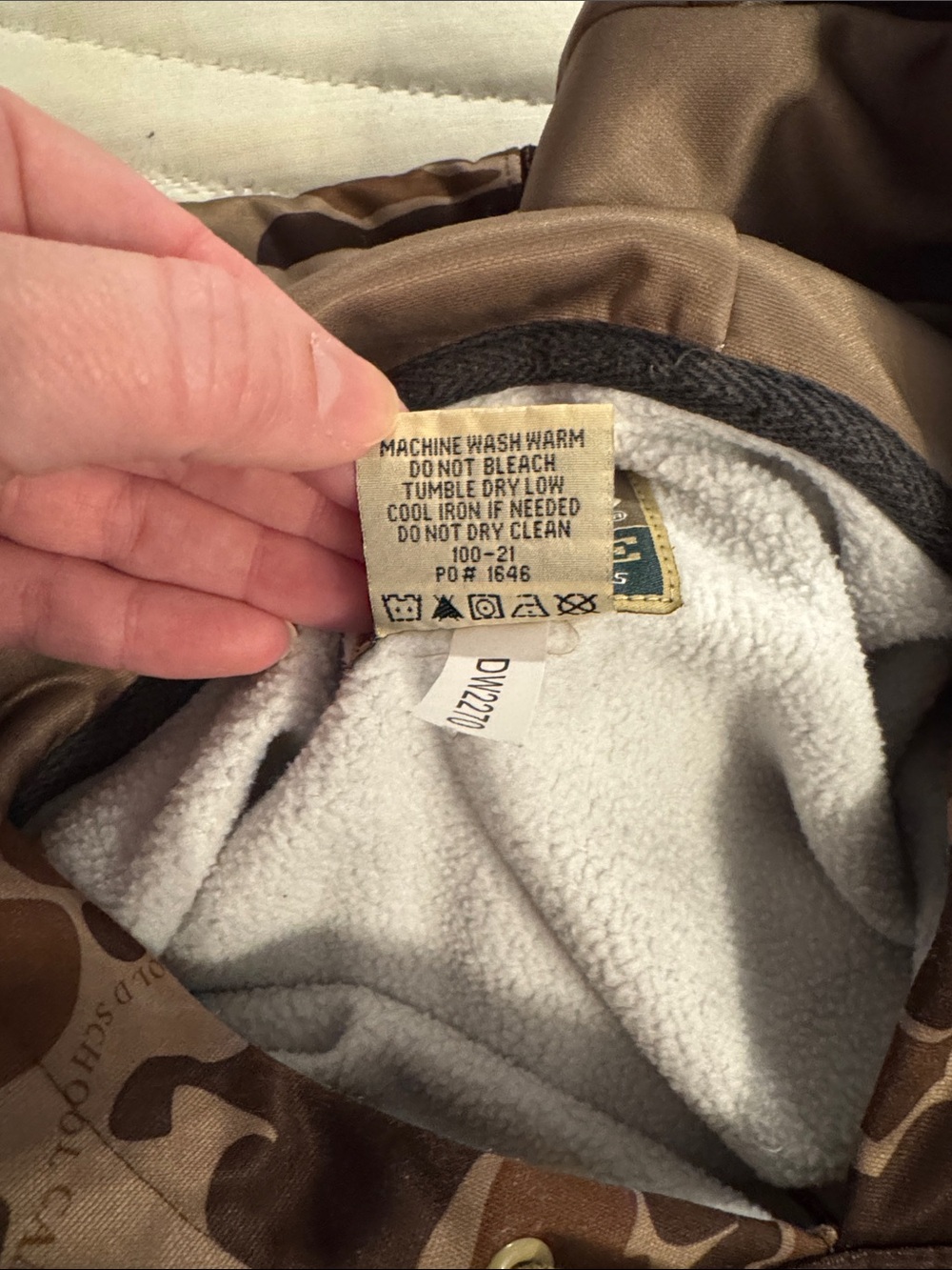 Drake Waterfowl Systems Brown Camo Hooded Pullover - Picture 3 of 5